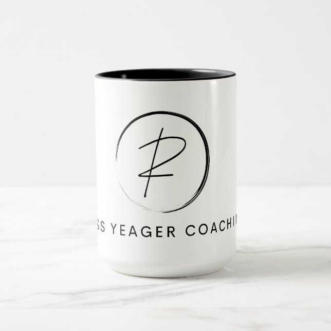 Mug Logo de signature de coaching de Russ Yeager (Centre)