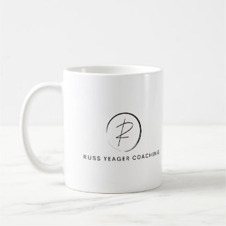 Mug Logo de signature de coaching de Russ Yeager