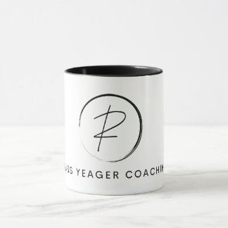 Mug Logo de signature de coaching de Russ Yeager