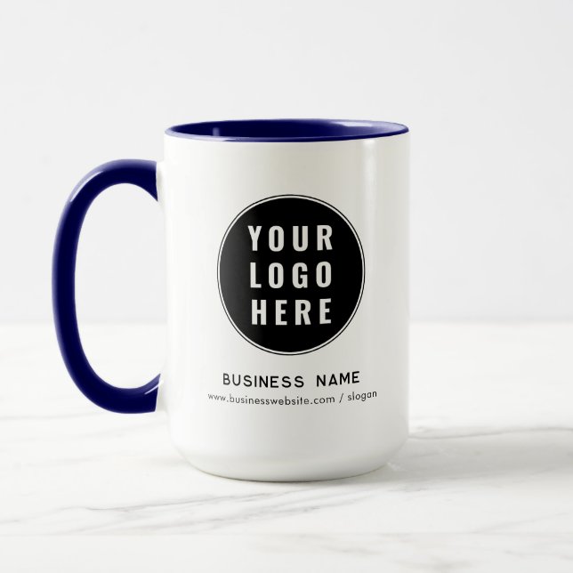 Mug Logo de site Web promotionnel d'entreprise moderne (Gauche)