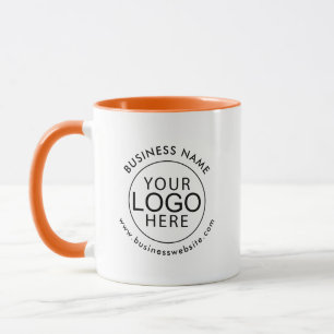 Mug Logo de société moderne personnalisé