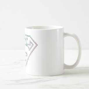 Mug Logo de Supergirl Rainbow Outline