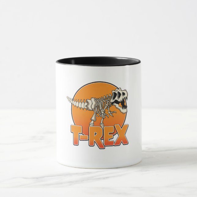 Mug logo de T-REX dessiné (Centre)