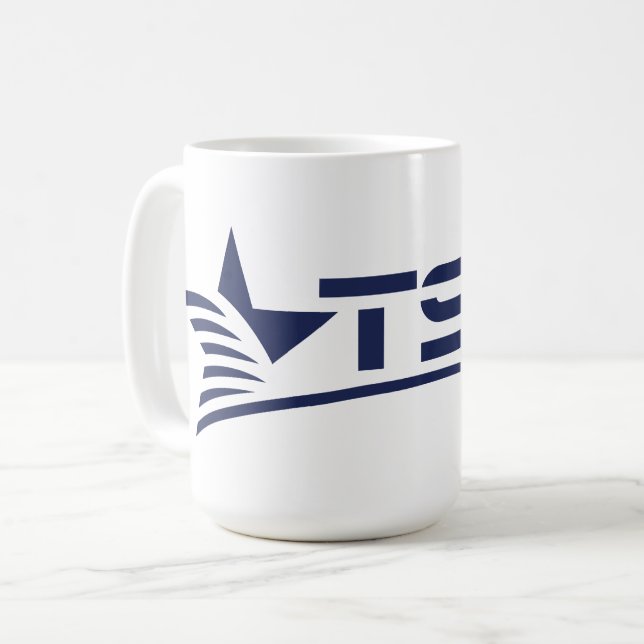 Mug Logo de Texas State Technical College (Devant gauche)