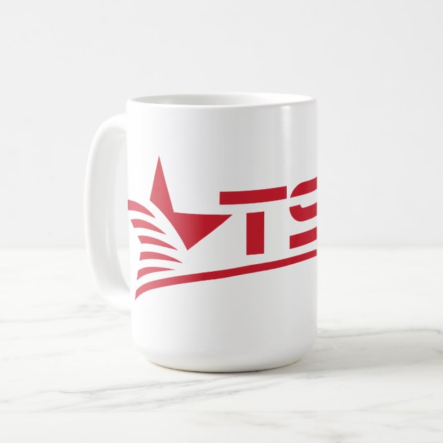Mug Logo de Texas State Technical College (Devant gauche)