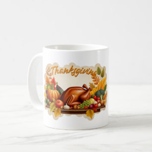 Mug Logo de Thanksgiving