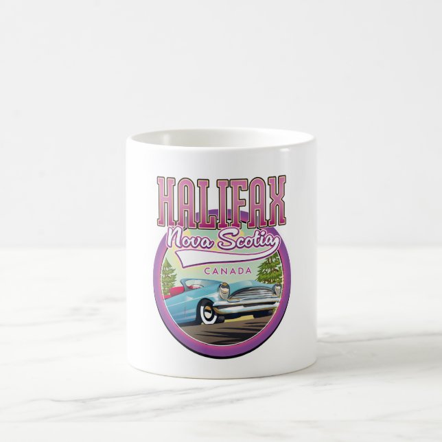 Mug logo de voyage à Halifax Nouvelle-Écosse  (Centre)