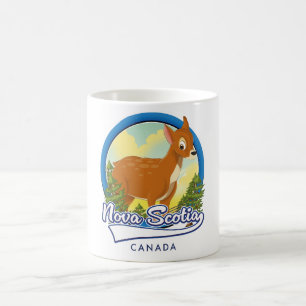 Mug logo de voyage de Nouvelle-Écosse Canada