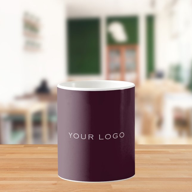 Mug logo d'entreprise bourguignon rectangulaire (Créateur téléchargé)