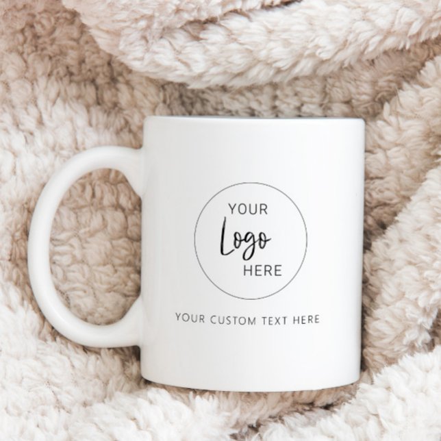 Mug Logo d'entreprise | Entreprise professionnelle élé (Créateur téléchargé)