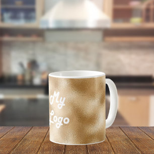Mug Logo d'entreprise Gold