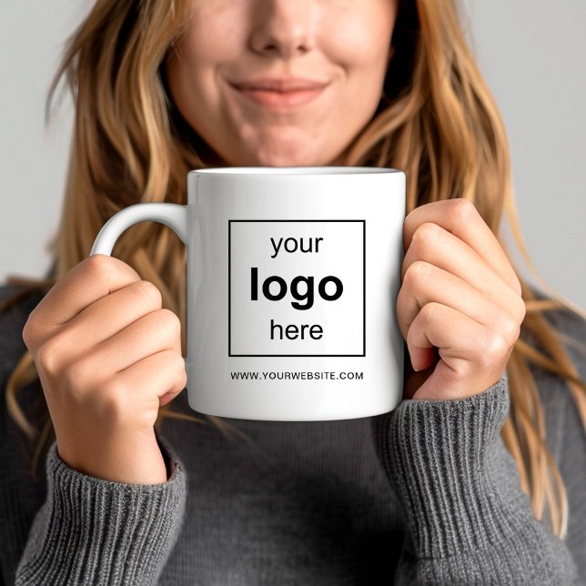 Mug Logo d'entreprise Moderne Promotionnel (Business Logo Modern Promotional Coffee Mug)
