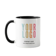 Logo d'entreprise noir personnalisé promotionnel