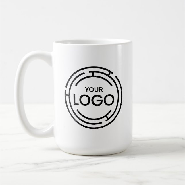 Mug Logo d'entreprise personnalisé (Gauche)