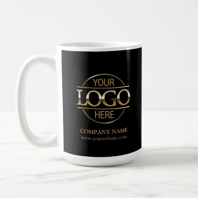 Mug Logo d'entreprise personnalisé Cadeau d'entreprise (Gauche)