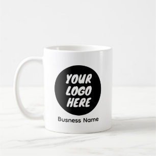 Mug Logo d'entreprise personnalisé et nom Marque de ca