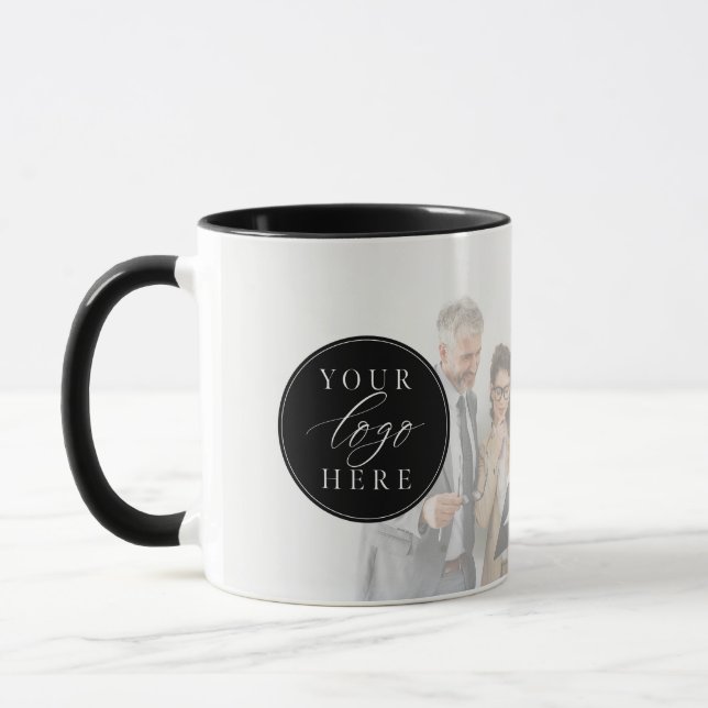 Mug Logo d'entreprise personnalisé Marqué (Gauche)
