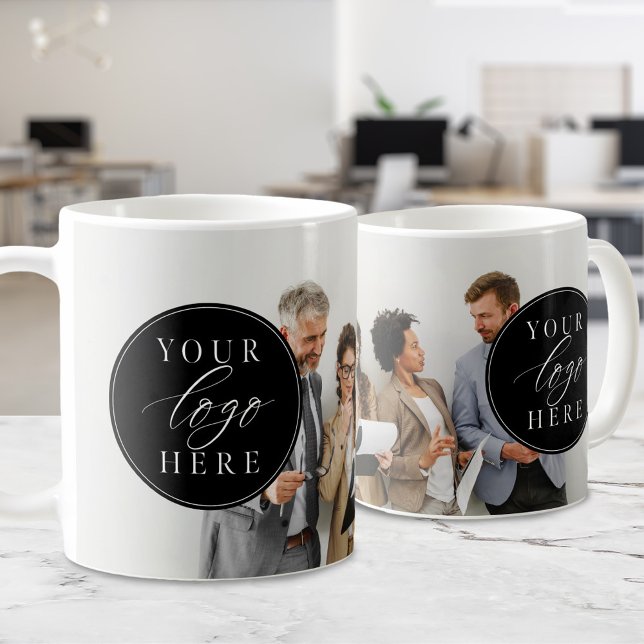 Mug Logo d'entreprise personnalisé Marqué (Créateur téléchargé)