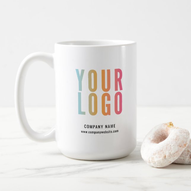 Mug Logo d'entreprise promotionnel (Avec donut)