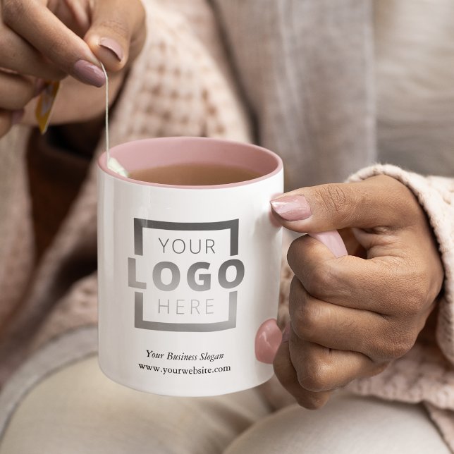 Mug Logo d'entreprise promotionnel couleur personnalis (Créateur téléchargé)