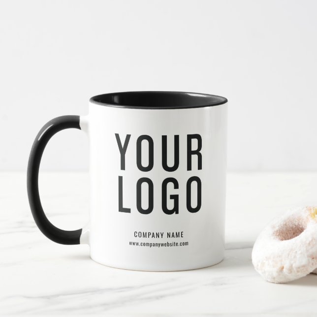 Mug Logo d'entreprise promotionnel personnalisé (Avec donut)