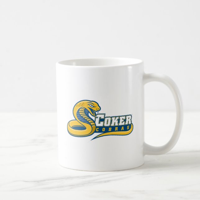 Mug Logo des Cobras de l'Université Coker (Droite)