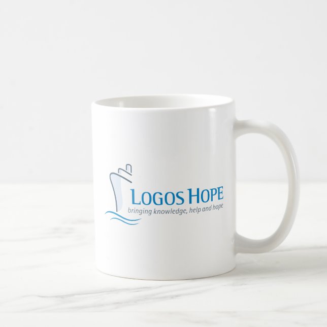 Mug Logo d'espoir de logos (Droite)