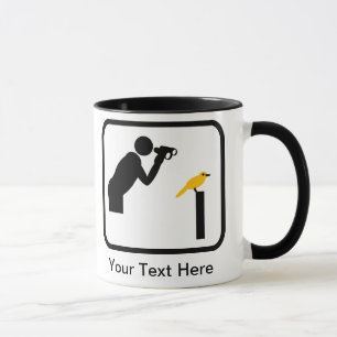Mug Logo d'oiseaux/d'oiseaux personnalisable