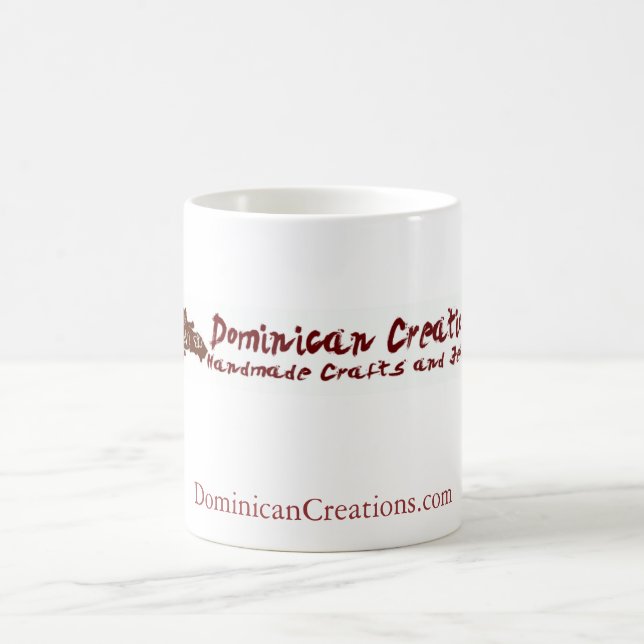 Mug logo, DominicanCreations.com (Centre)