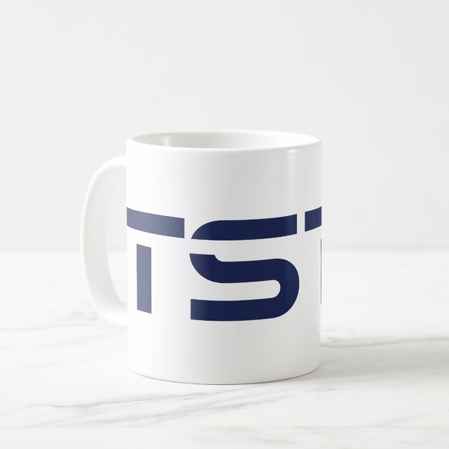 Mug Logo du bloc du TSTC (Devant gauche)