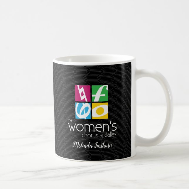 Mug Logo du choeur féminin de Dallas (Droite)