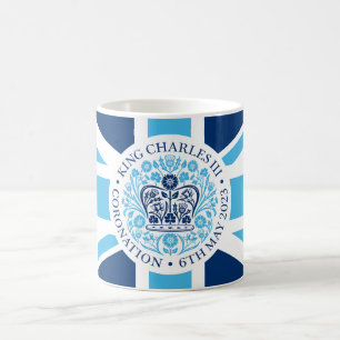 Mug Logo du couronnement royal du roi Charles III Patr