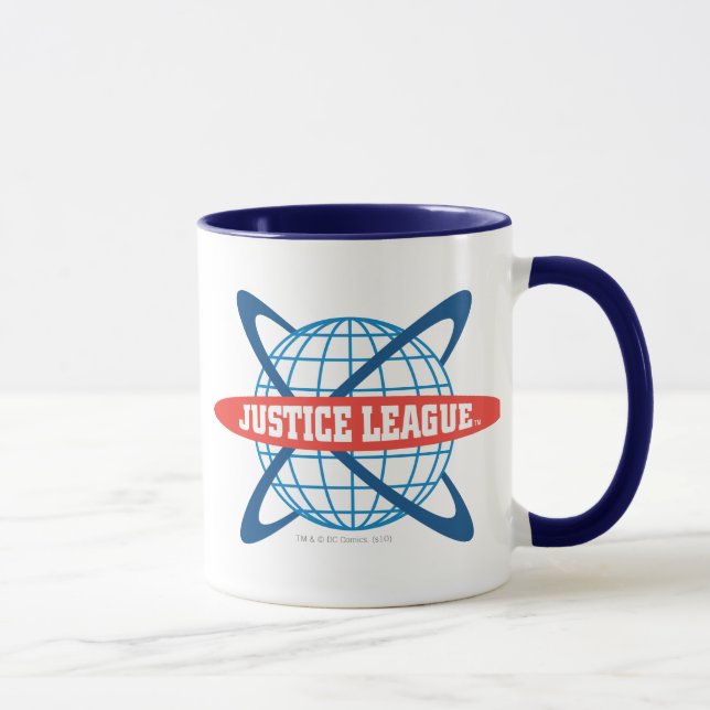 Mug Logo du monde de la Justice League (Droite)