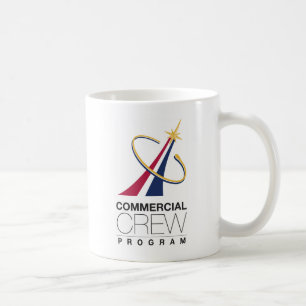 Mug Logo du programme d'équipage commercial de la NASA