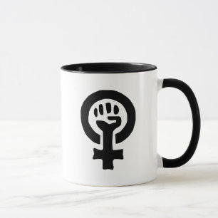 Mug Logo du symbole féministe