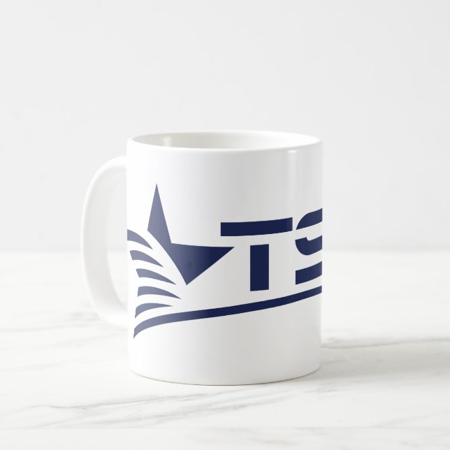 Mug Logo du Texas State Technical College (Devant gauche)