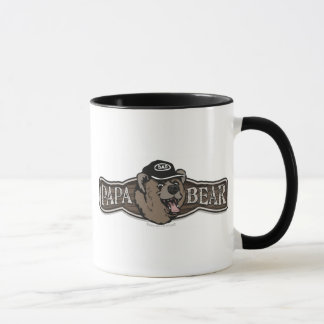 Mug Logo d'usage d'ours de papa