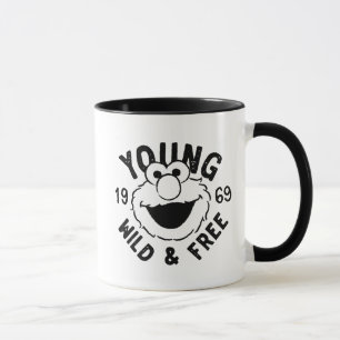 Mug Logo Elmo Skate - Jeune, Sauvage et Libre 1969
