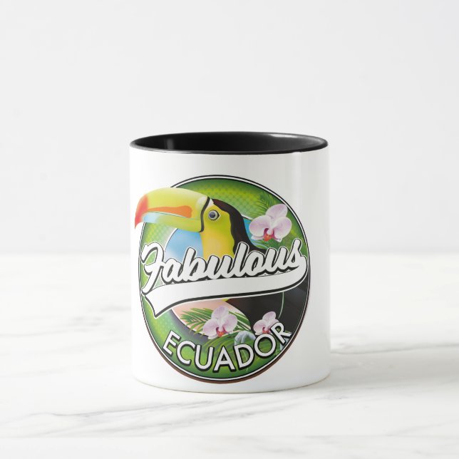 Mug Logo Explorez l'Équateur fabuleux (Centre)