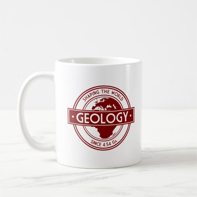Mug Logo Géologie - Façonner le Monde (Europe) (Gauche)