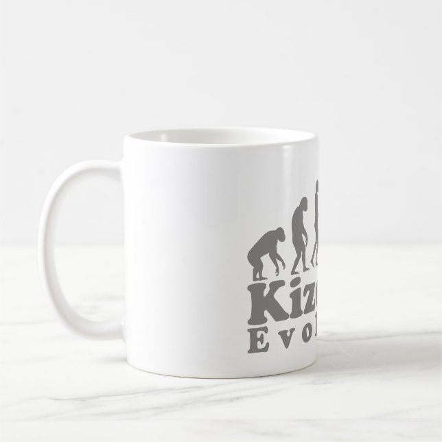 Mug Logo gris de Kizomba Evolution (Gauche)