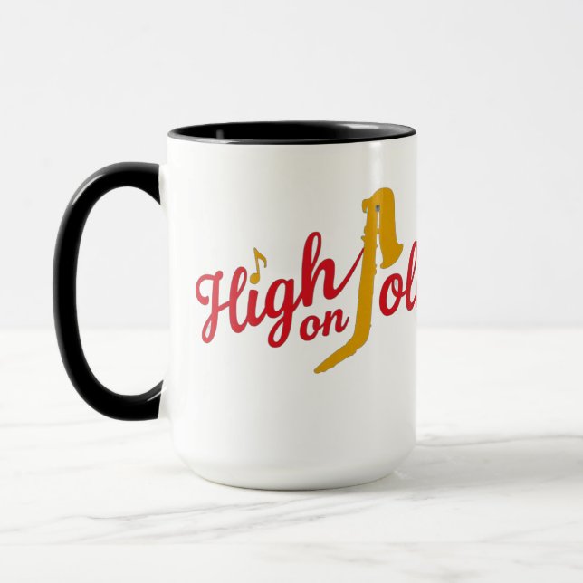 Mug Logo High on Polkas (Gauche)