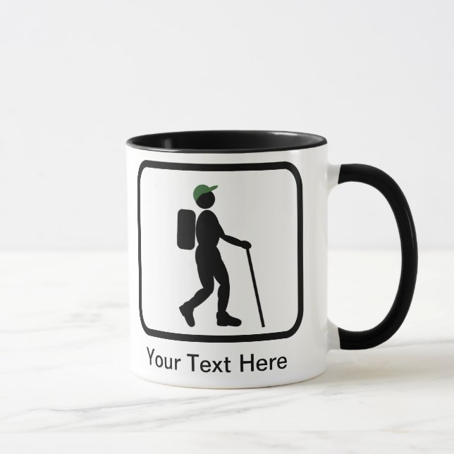 Mug Logo Hiker personnalisable (Droite)
