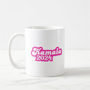 Mug Logo Kamala Harris girly Pink 2024