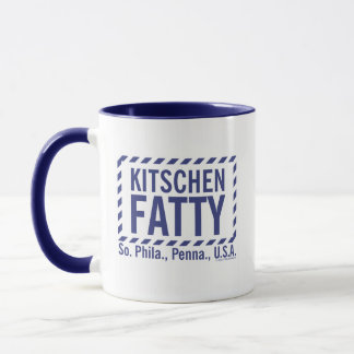 Mug Logo Kitschen Fatty Deli Bleu