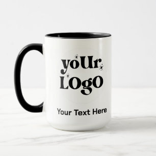 Mug Logo minimaliste et commerce de texte