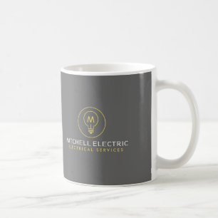 Mug LOGO MONOGRAMME AMPoule pour ÉLECTRICIENS