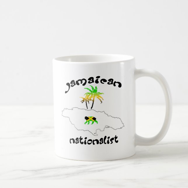 Mug Logo nationaliste jamaïcain (Droite)