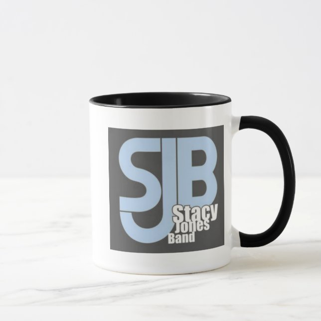 Mug Logo noir et bleu (Droite)