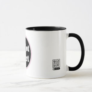 Mug Logo Objet D'Art : Code QR numérisé